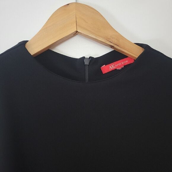 Anne Klein Black Slinky Sleeveless Top - Picture 2 of 10